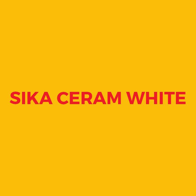 Sika Ceram White, 30kg