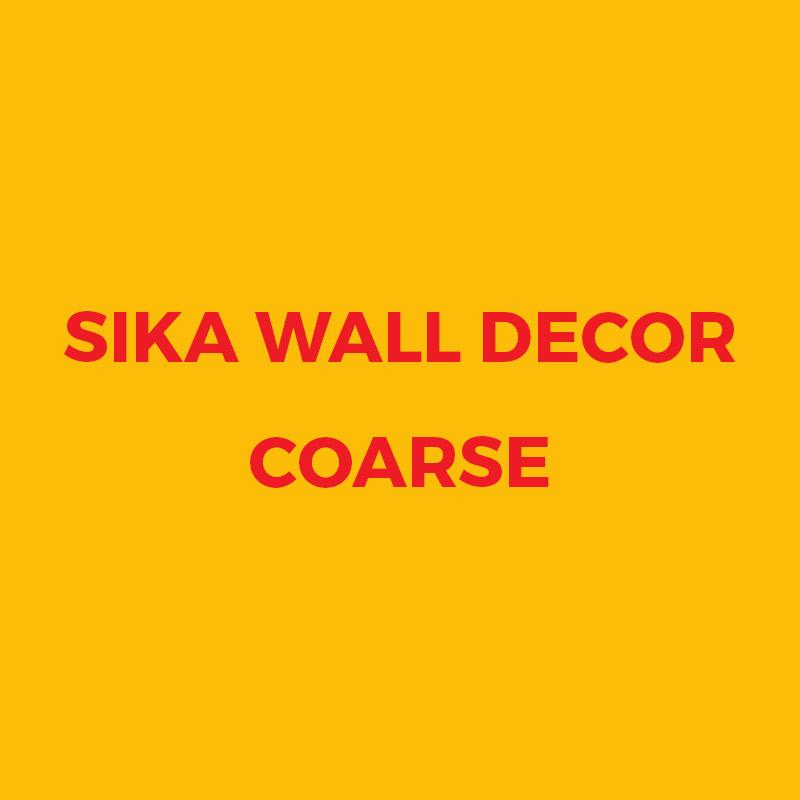 Sika Wall Decor Coarse, 30kg