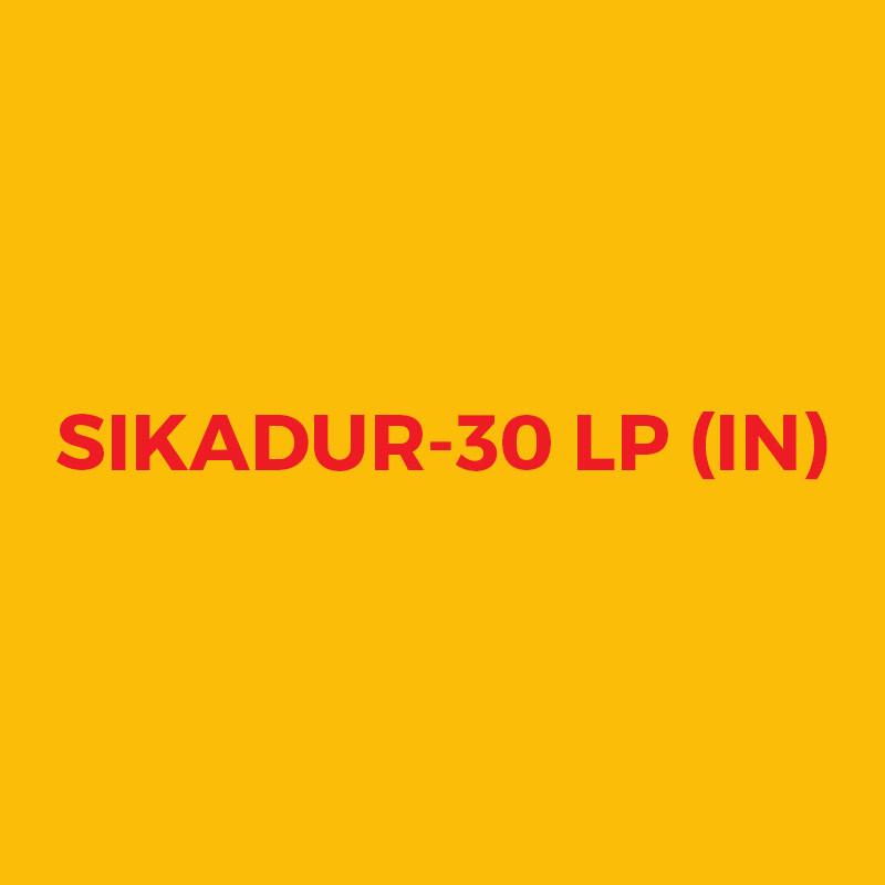 Sikadur-30 LP (IN), 6.0 kg x 2